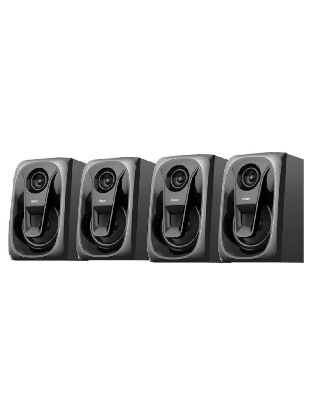 Foxin FMS-5400 4.1 Channel Multimedia Speakers 90 Watt/Foxin home theater/ music system for home/party speakers
