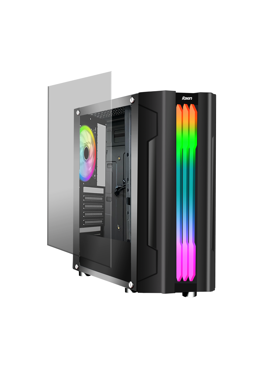 Foxin PLATINUM RGB Gaming Tower Cabinet