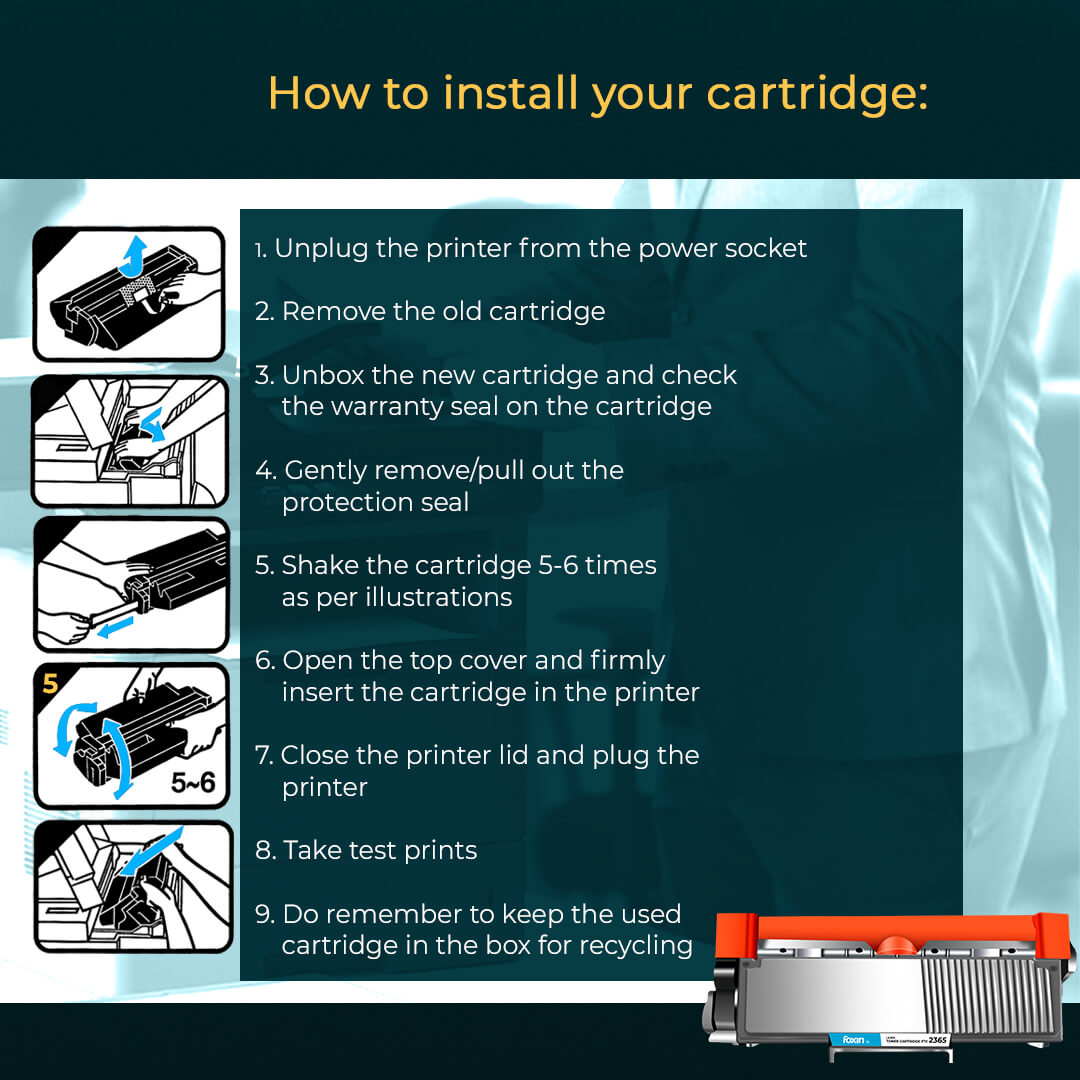 Foxin FTC 2365 Toner Cartridge