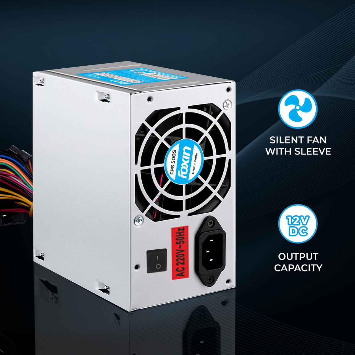 Foxin FPS-500S 200 Watt 12 Volt SMPS