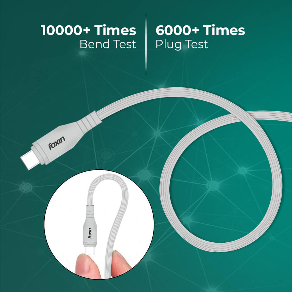 Foxin CU606 Premium GEAR TPE Type C USB Cable (FOXUSC0083)