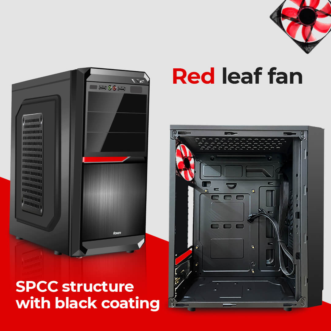 Foxin® 3S-MARVEL Desktop Computer Case