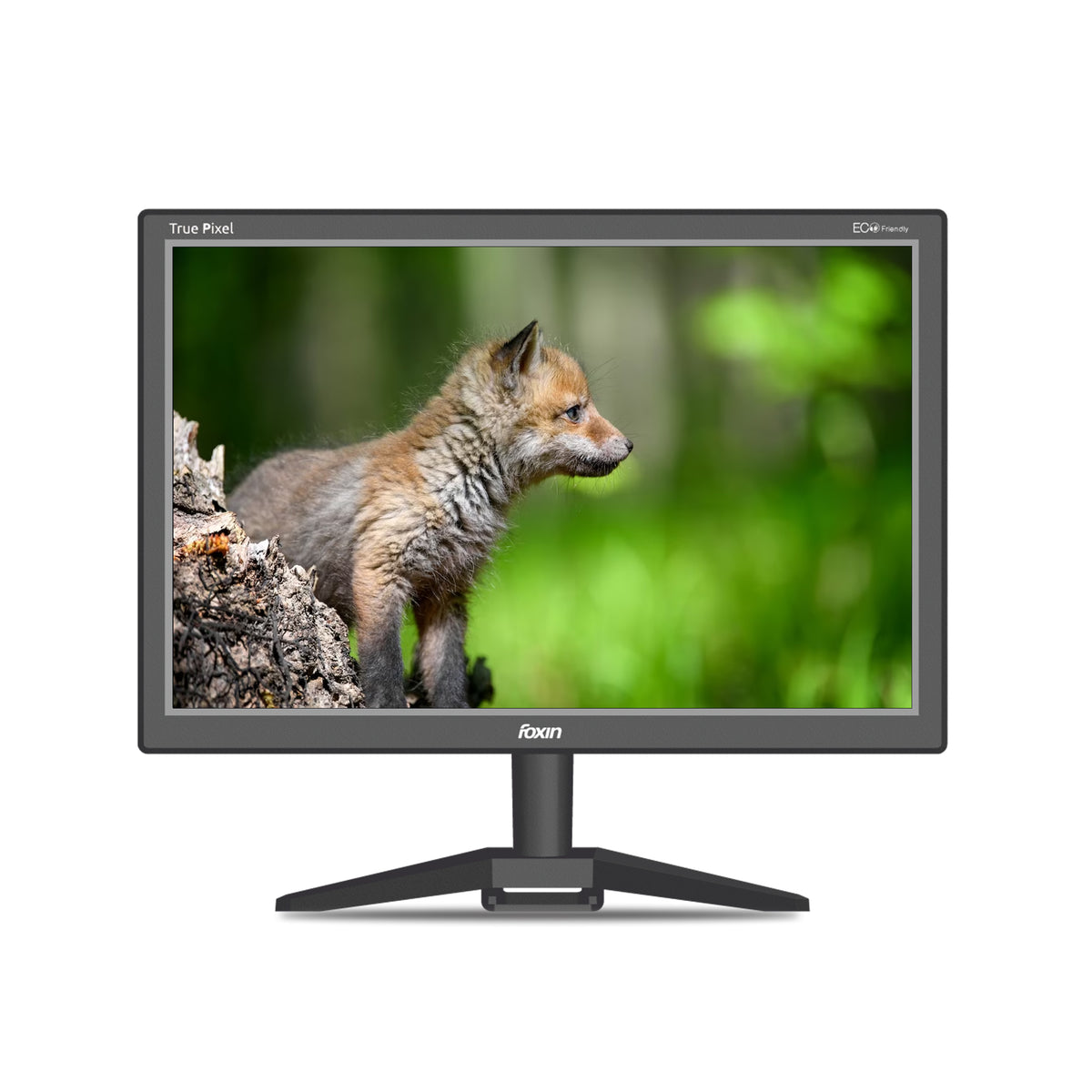 Foxin FM 1750 Crystal WD 43.5 cm | 17.1 Inch Black HD Resolution Computer Monitor - HDMI + VGA Port, True Pixel, Anti Glare,Anti Scratch &amp; Eco Friendly BIS Approved | 1 Year Warranty