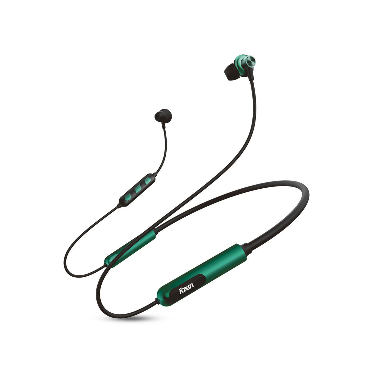 Foxin FoxBeat 210 Music Neckband Earphones | Made in India - Ideal for Music &amp; Games, 180 Days Warranty