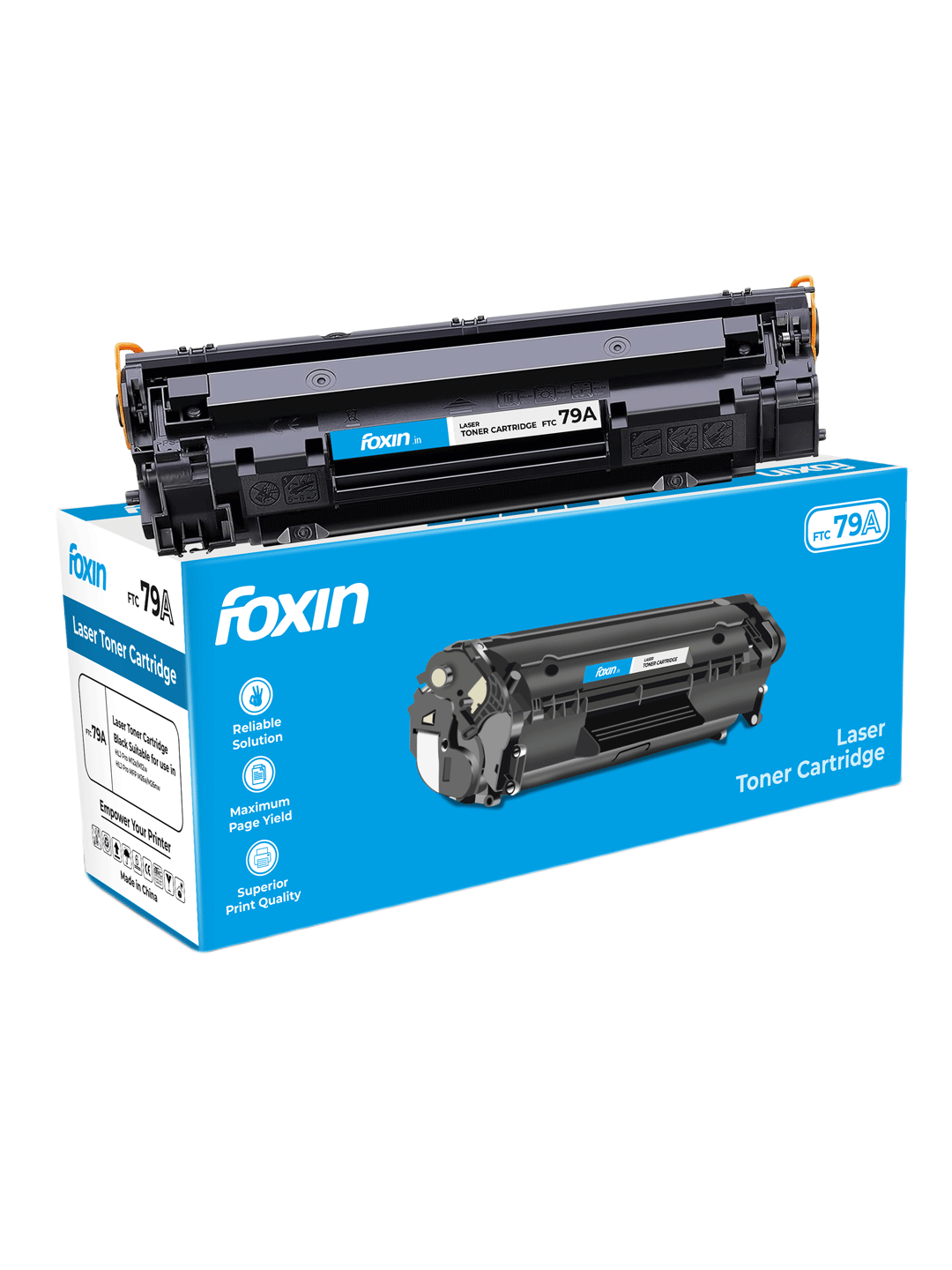 Foxin FTC 79A/ CF279A Black Toner Cartridge for HP Laserjet Pro M12a, M12w, HP Laserjet Pro MFP M26A, M26NW, Laserjet Pro M12A, HP Laser Jet M12