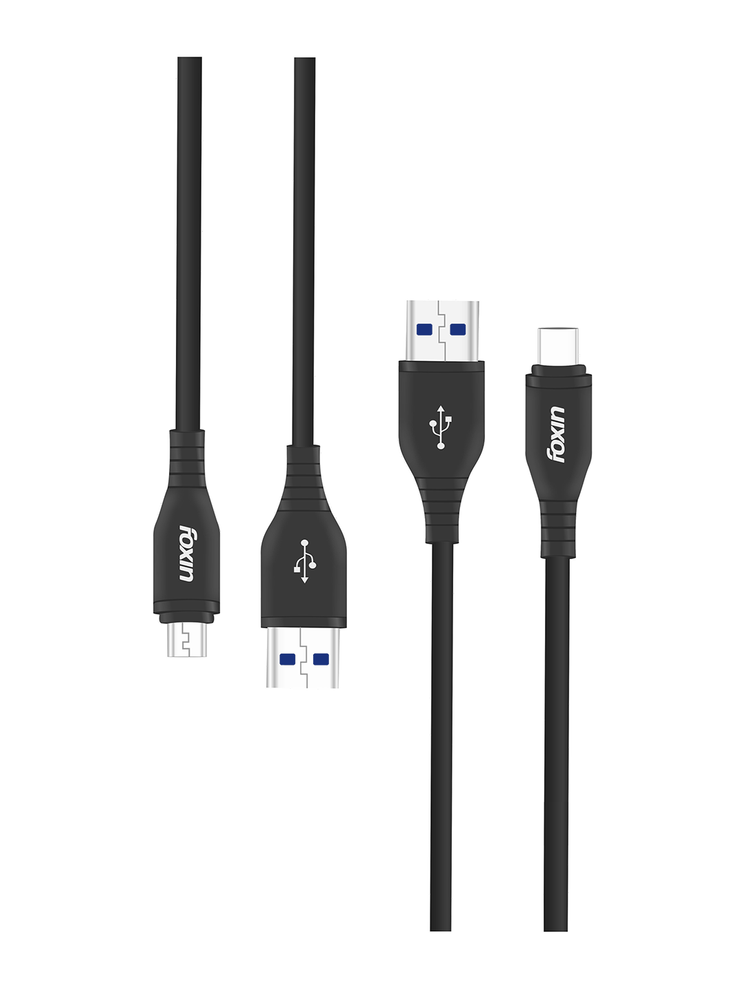 Foxin CM01 2 in 1 Combo Pack USB Cablev