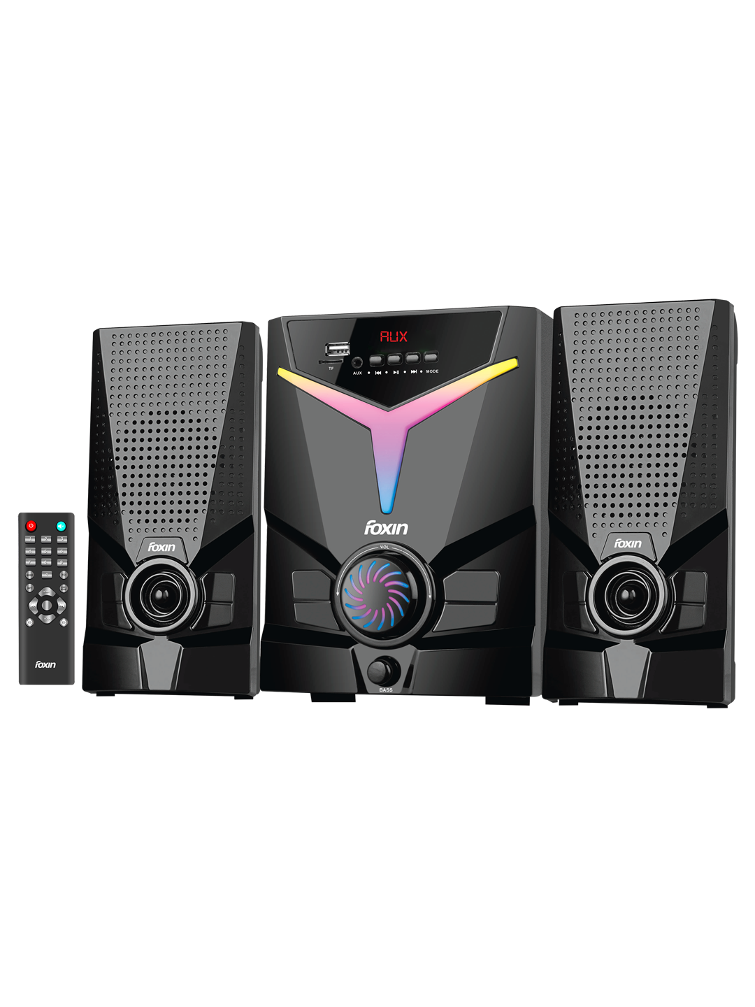 Foxin 3220 2.1 Channel Multimedia Speaker 50 Watt