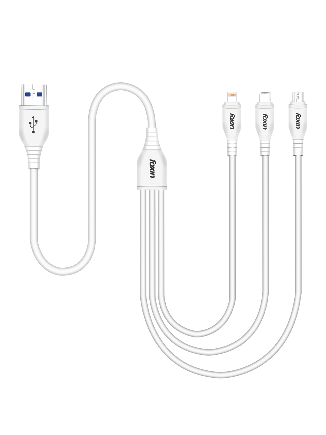 Foxin MAC10 3 in 1 Charging Cable