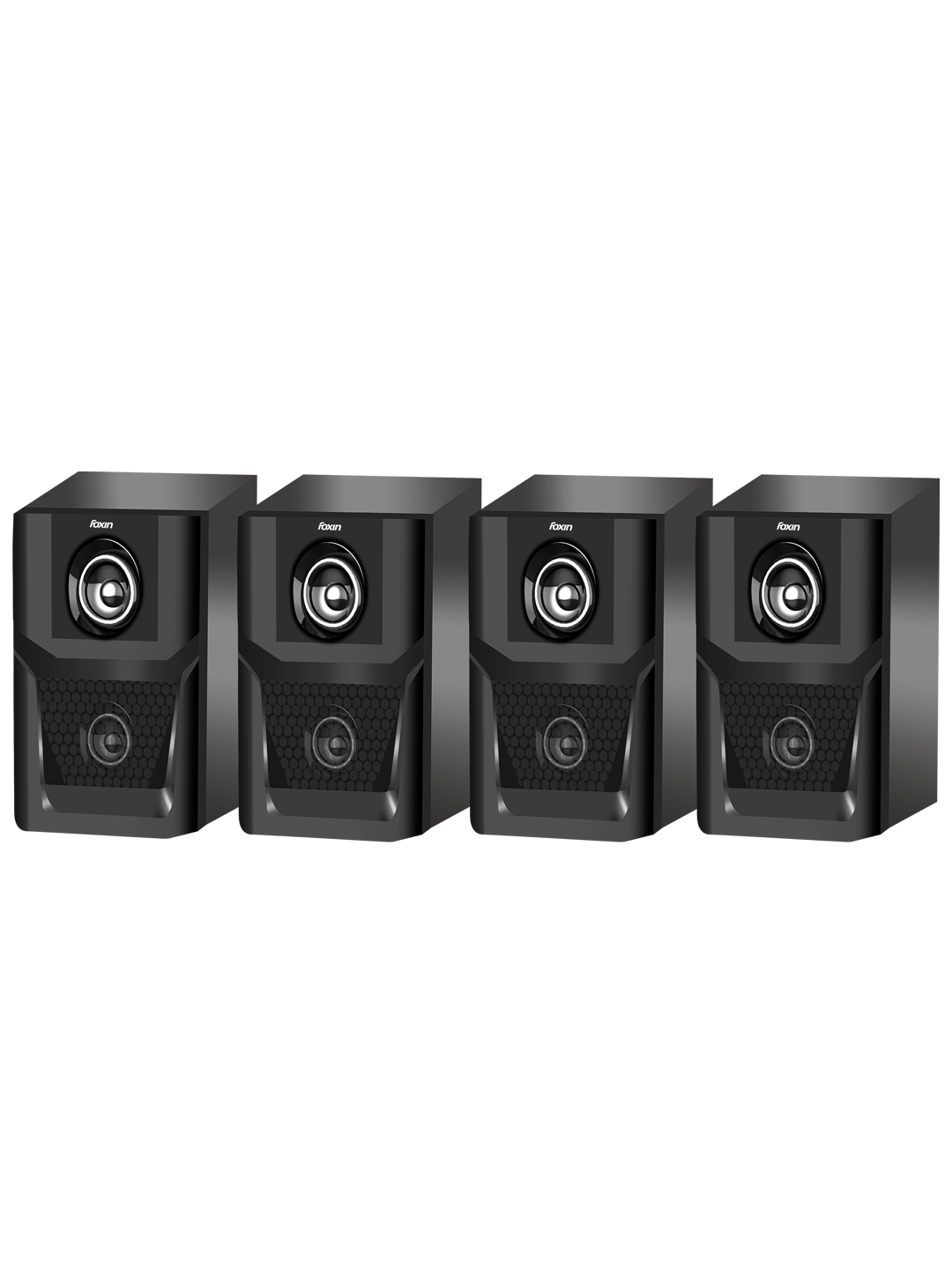 Foxin FMS 3400 4.1 Channel 70 Watt Multimedia Speaker
