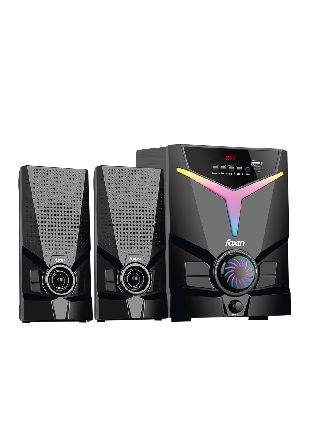 Foxin 3220 2.1 Channel Multimedia Speaker 50 Watt