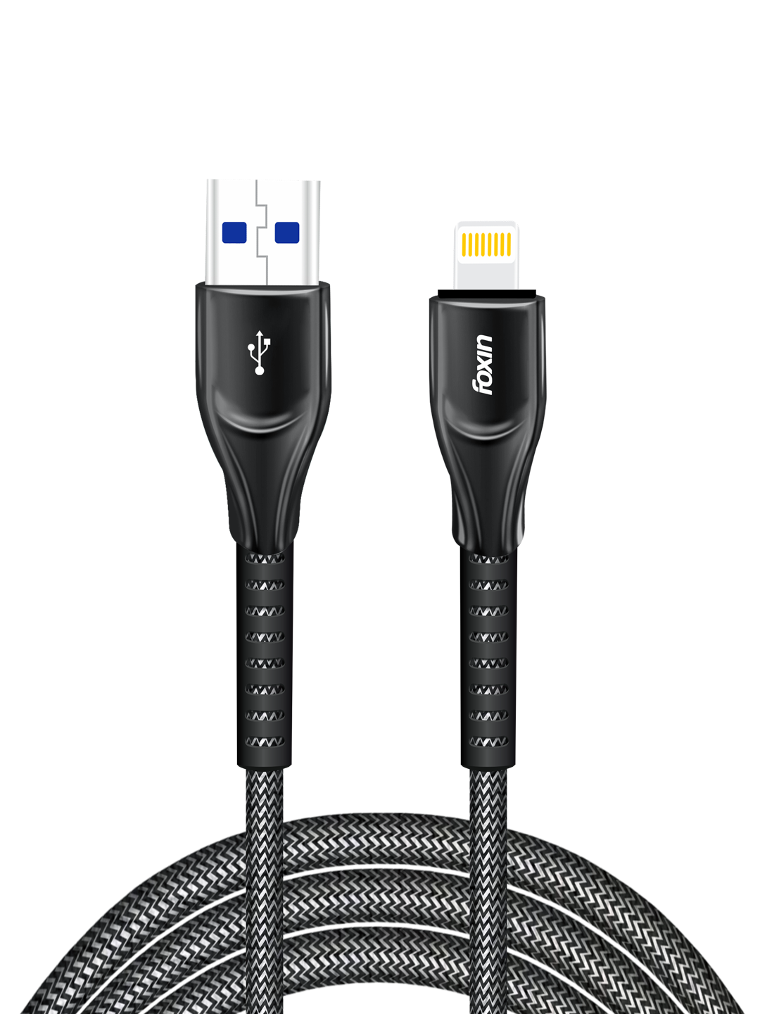 Foxin AU504 8PIN Braided premium USB Cable