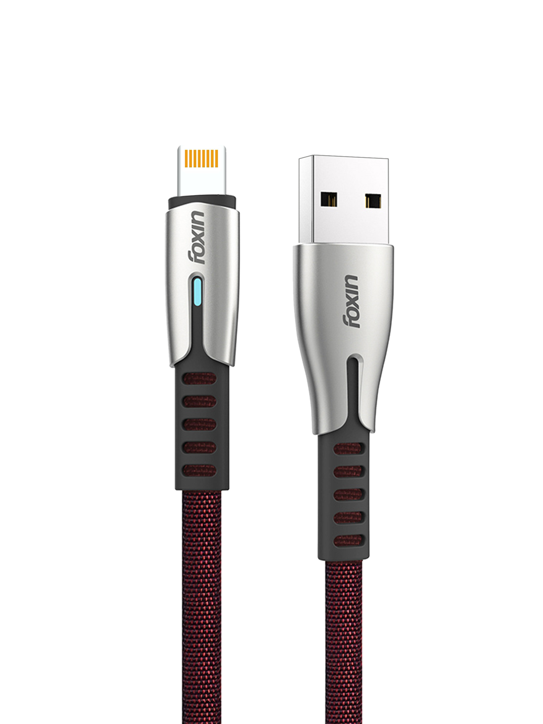 AU505 LED Zinc Alloy Fabric Braided Cable