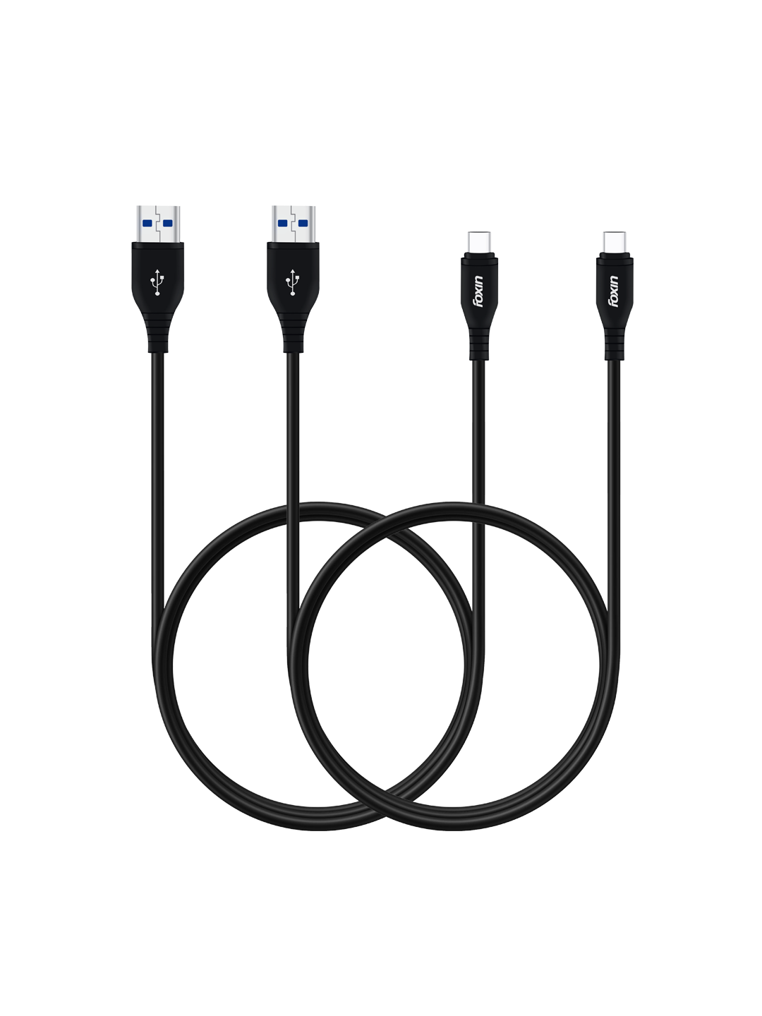 Foxin CM01 2 in 1 Combo Pack USB Cable
