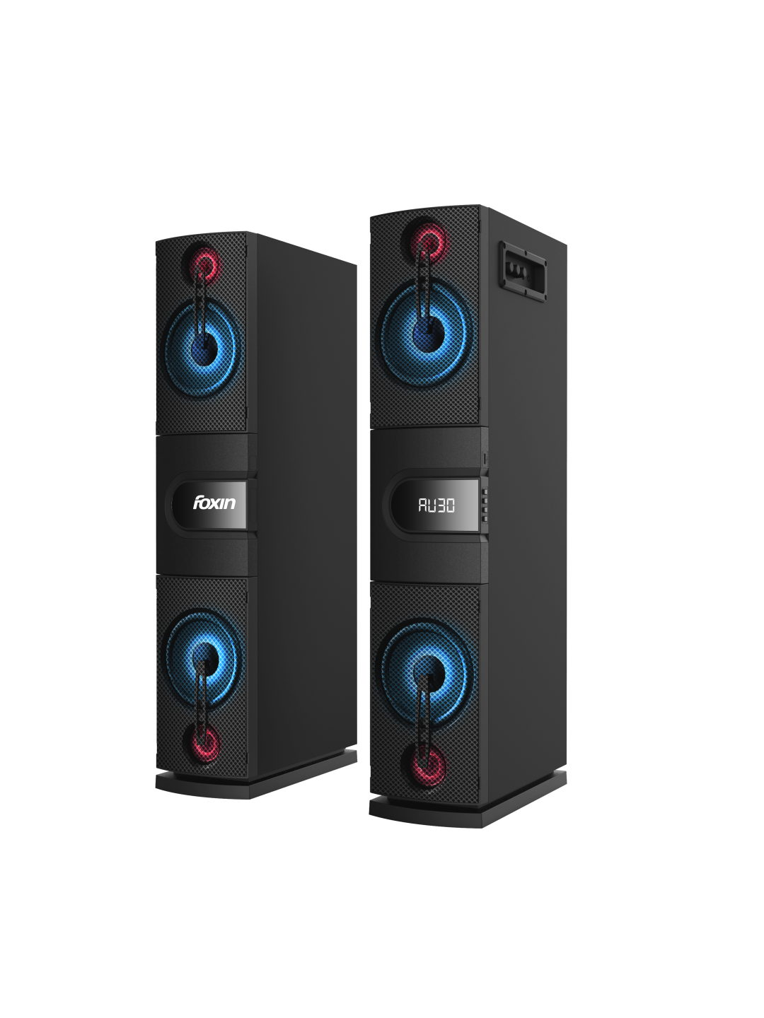 Foxin 16400 DOMINATOR Multimedia Tower Speakers 140 Watt