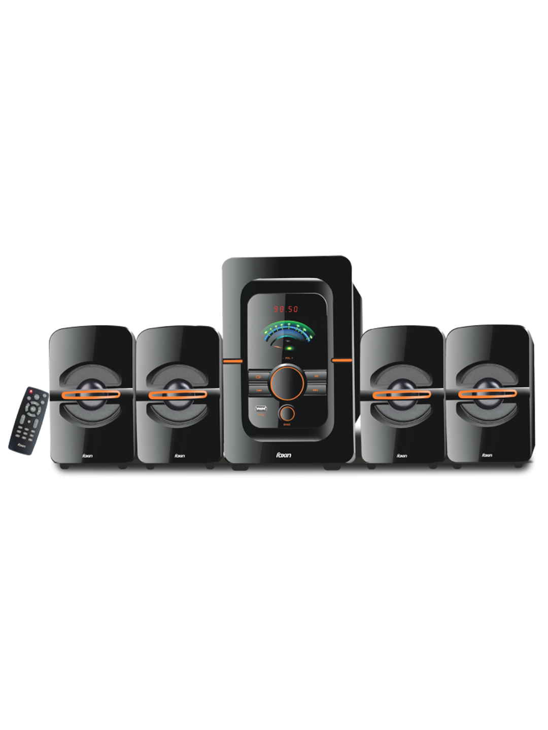 Foxin FMS 4450 4.1 Channel Multimedia Speakers 85 Watt/Foxin home theater/ music system for home/party speakers