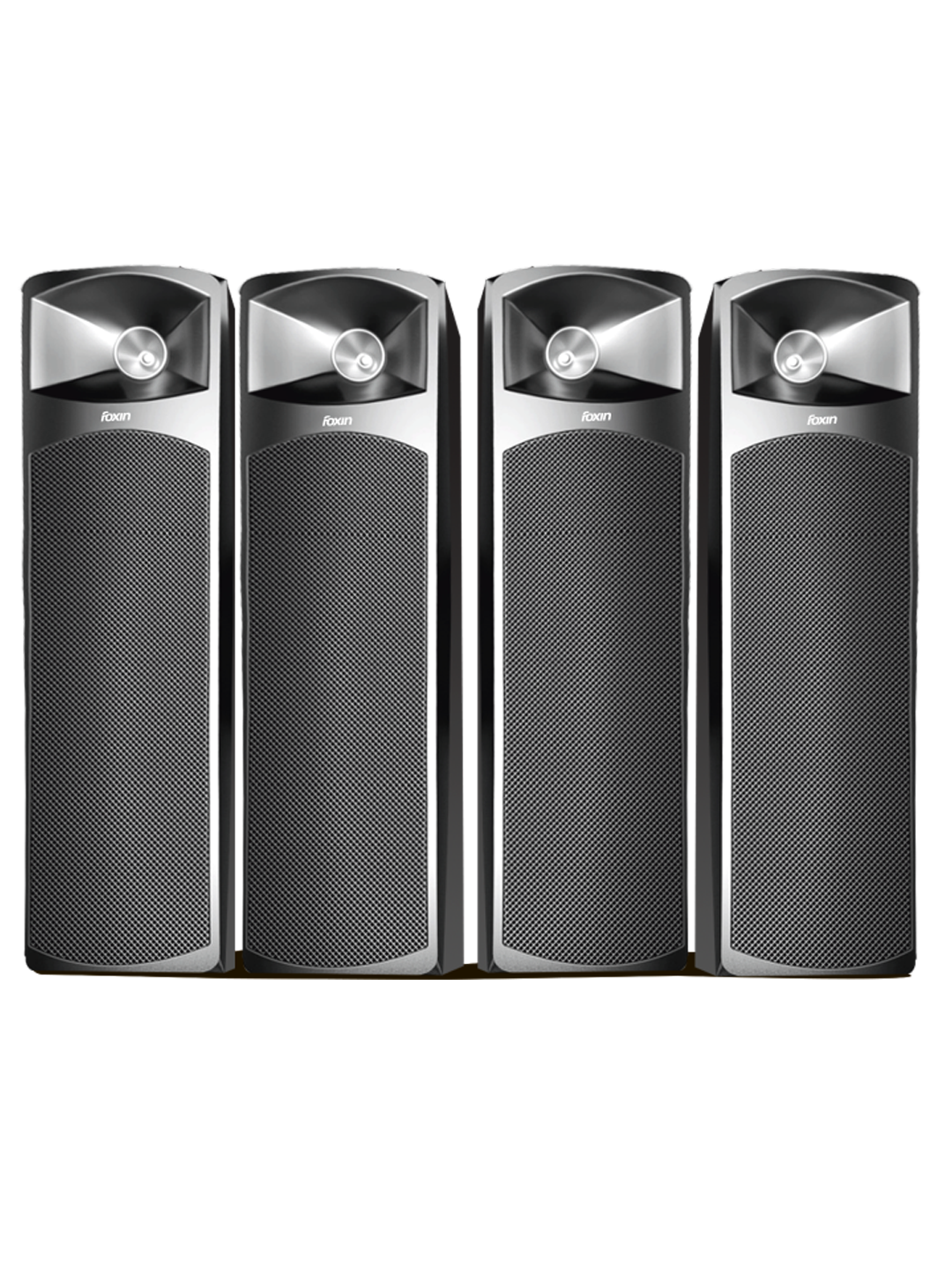 Foxin Tornado FMS-7400 4.1 Channel Multimedia Speakers 110 Watt