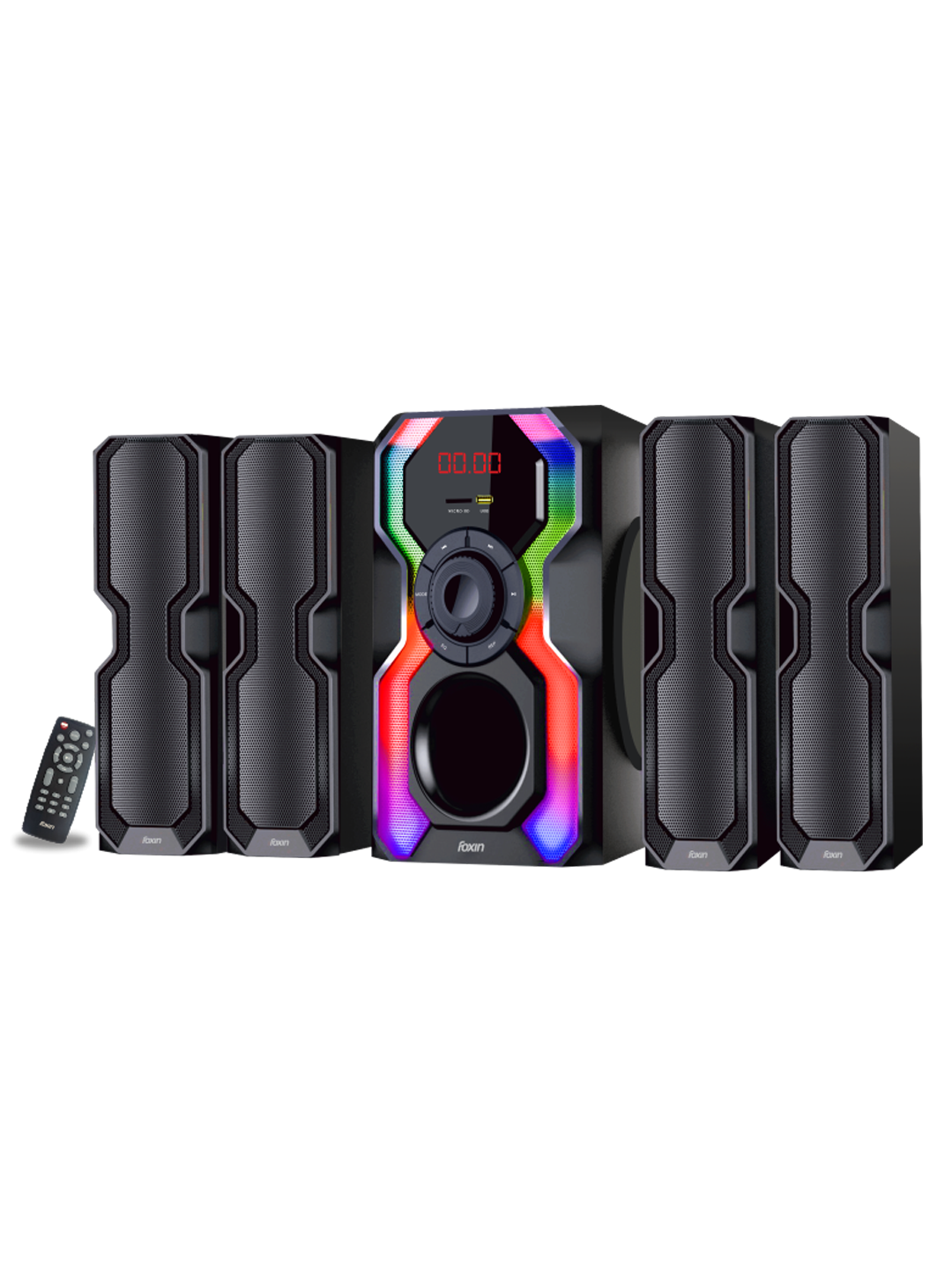 Foxin Thunder FMS-8400 4.1 Channel Multimedia Speakers130 Watt
