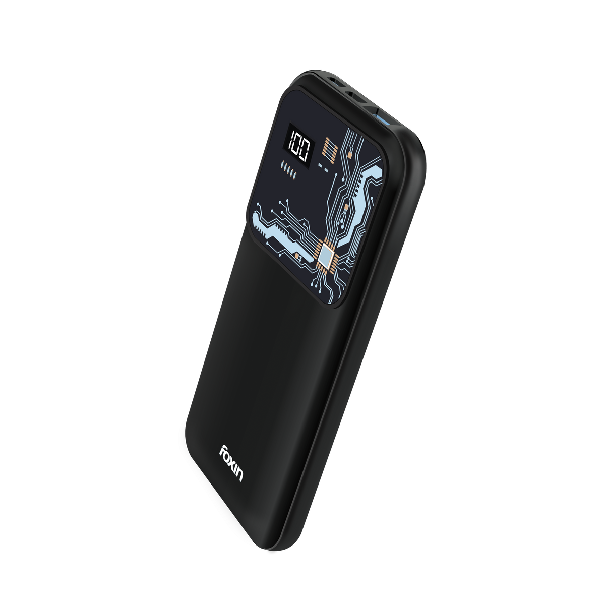 Foxin FPB-181 Lithium Polymer 10000mAH Power Bank with Digital Display