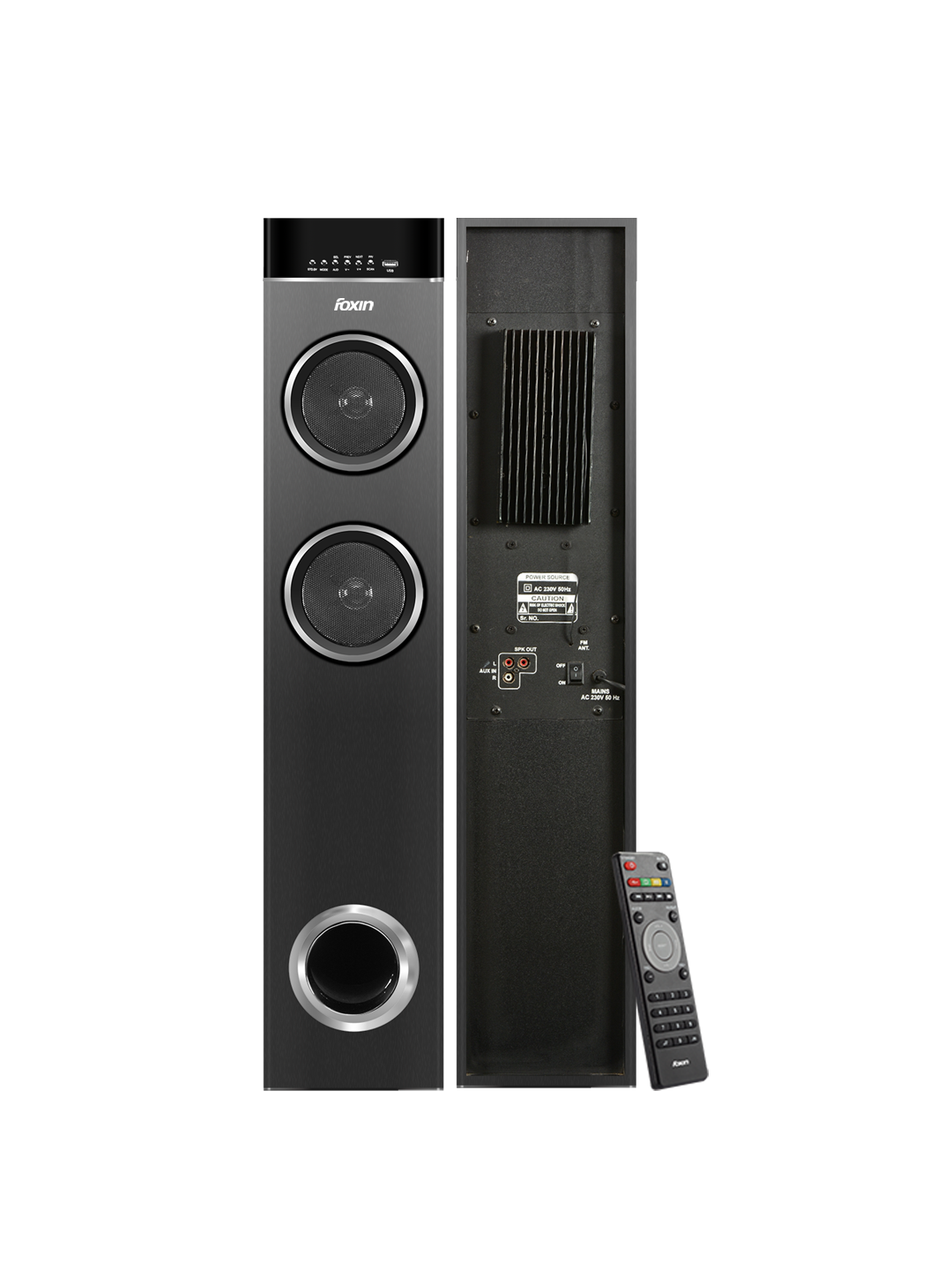 15800 Transformer Multimedia Tower Speakers 130 Watt