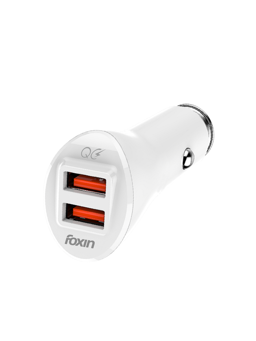 Foxin FCC 004 Dual Port Car Charger 36W, Mobility