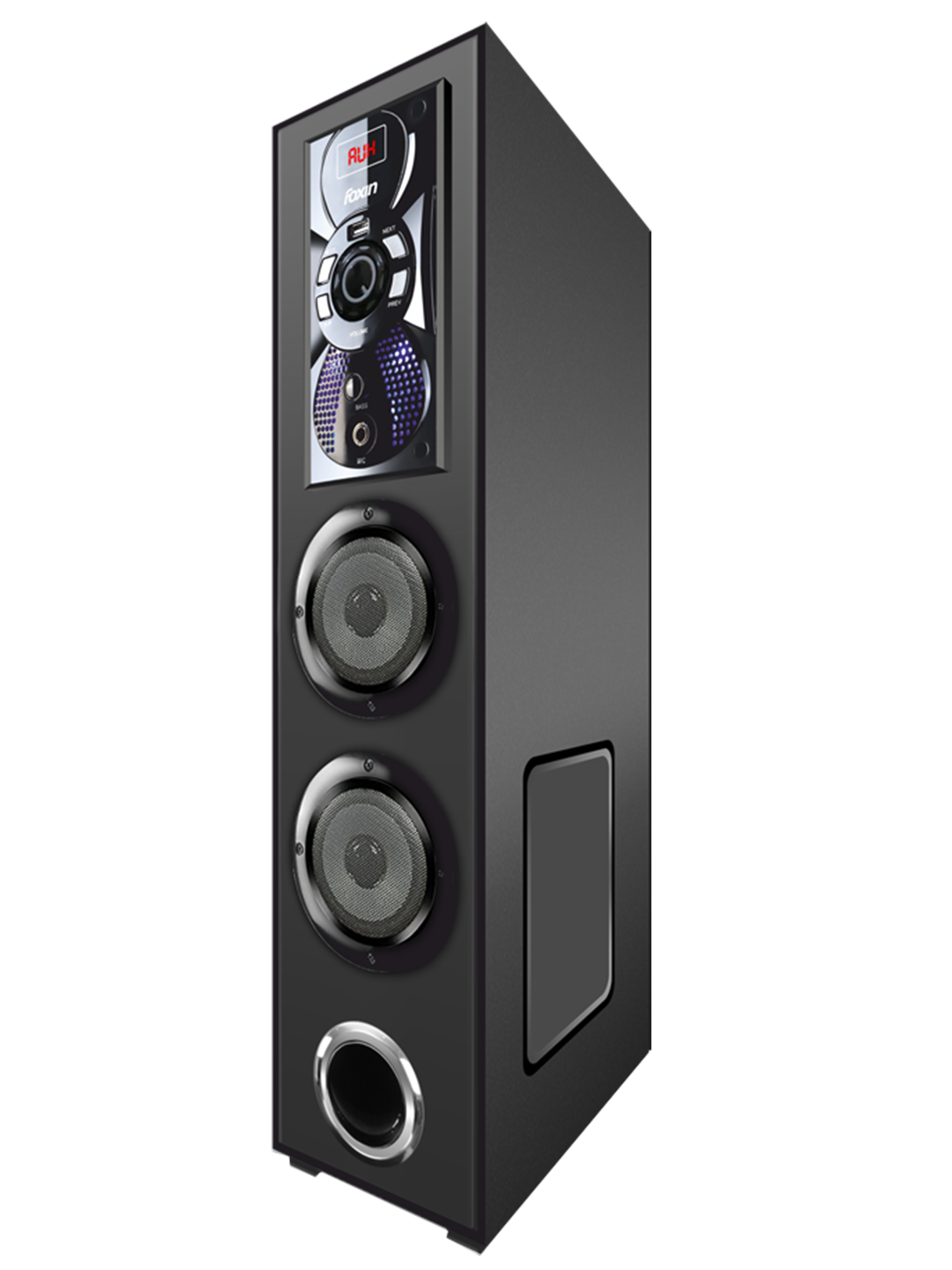 Foxin FMST-6400 Channel Multimedia Tower Speakers 60 Watt /home theatre speaker/music 