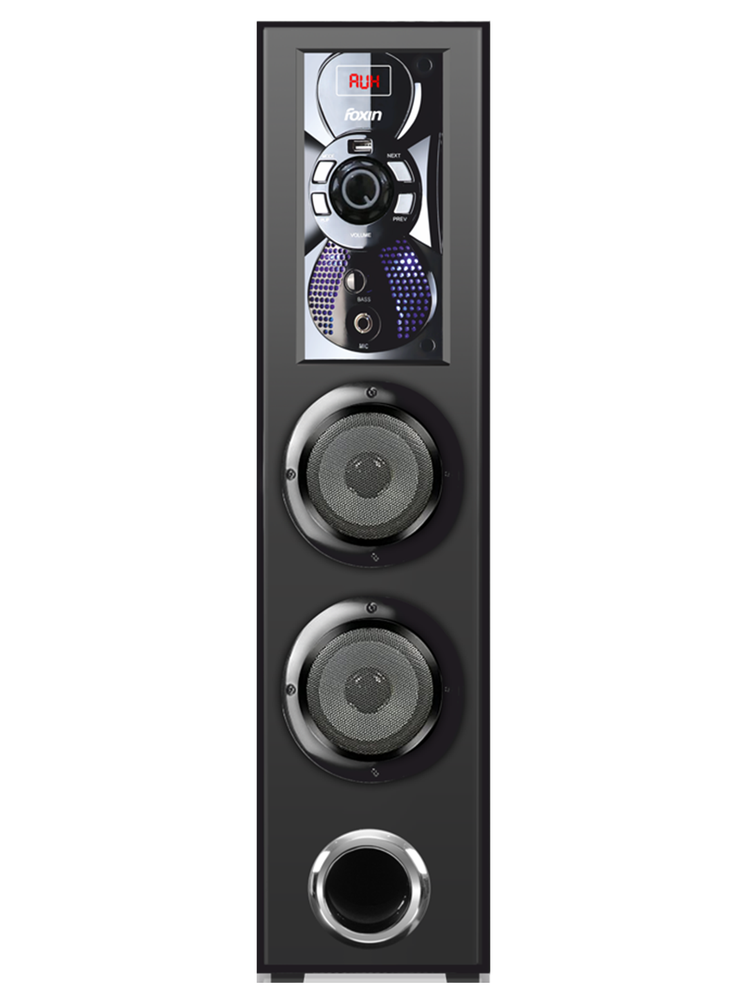 Foxin FMST-6400 Channel Multimedia Tower Speakers 60 Watt /home theatre speaker/music 