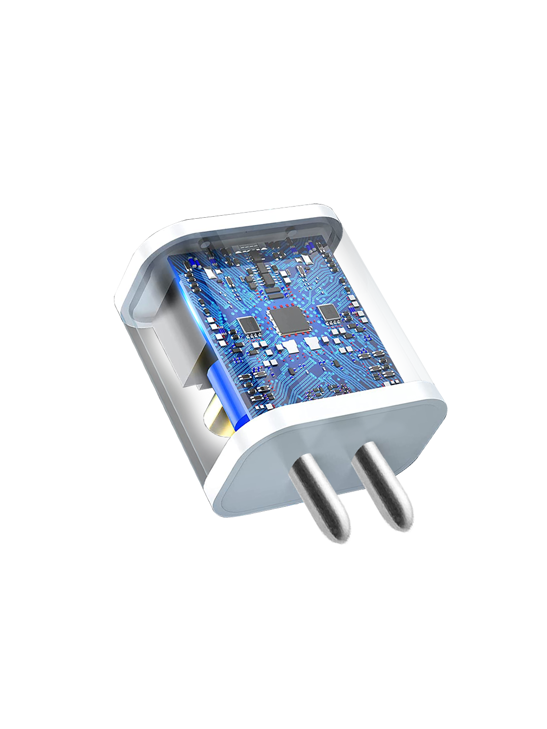 Foxin FPA 121 USB Charger Adapter for mobile-Fast Charging Power Adaptor for All iOS &amp; Android Devices. Made in India, BIS Certified, 