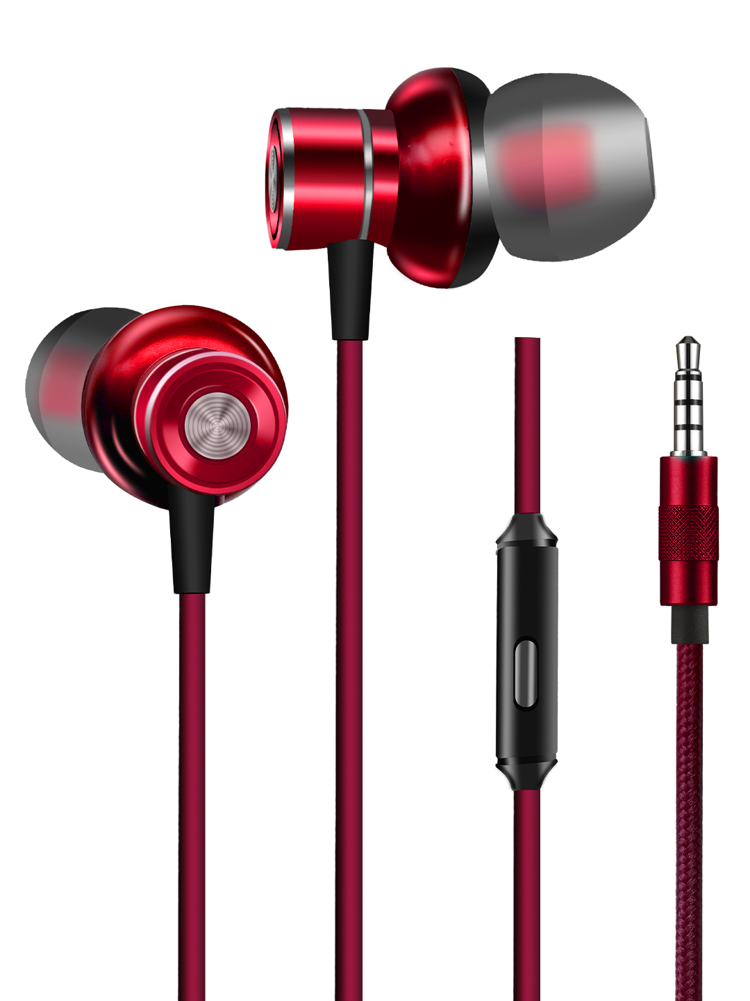 Foxin Bass Pro+ M7 Metal Wired Earphone