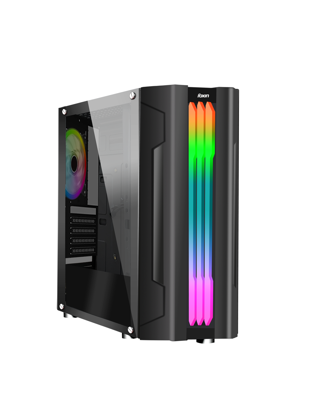 Foxin PLATINUM RGB Gaming Tower Cabinet